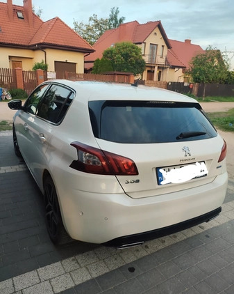 Peugeot 308 cena 37900 przebieg: 230000, rok produkcji 2014 z Warszawa małe 46